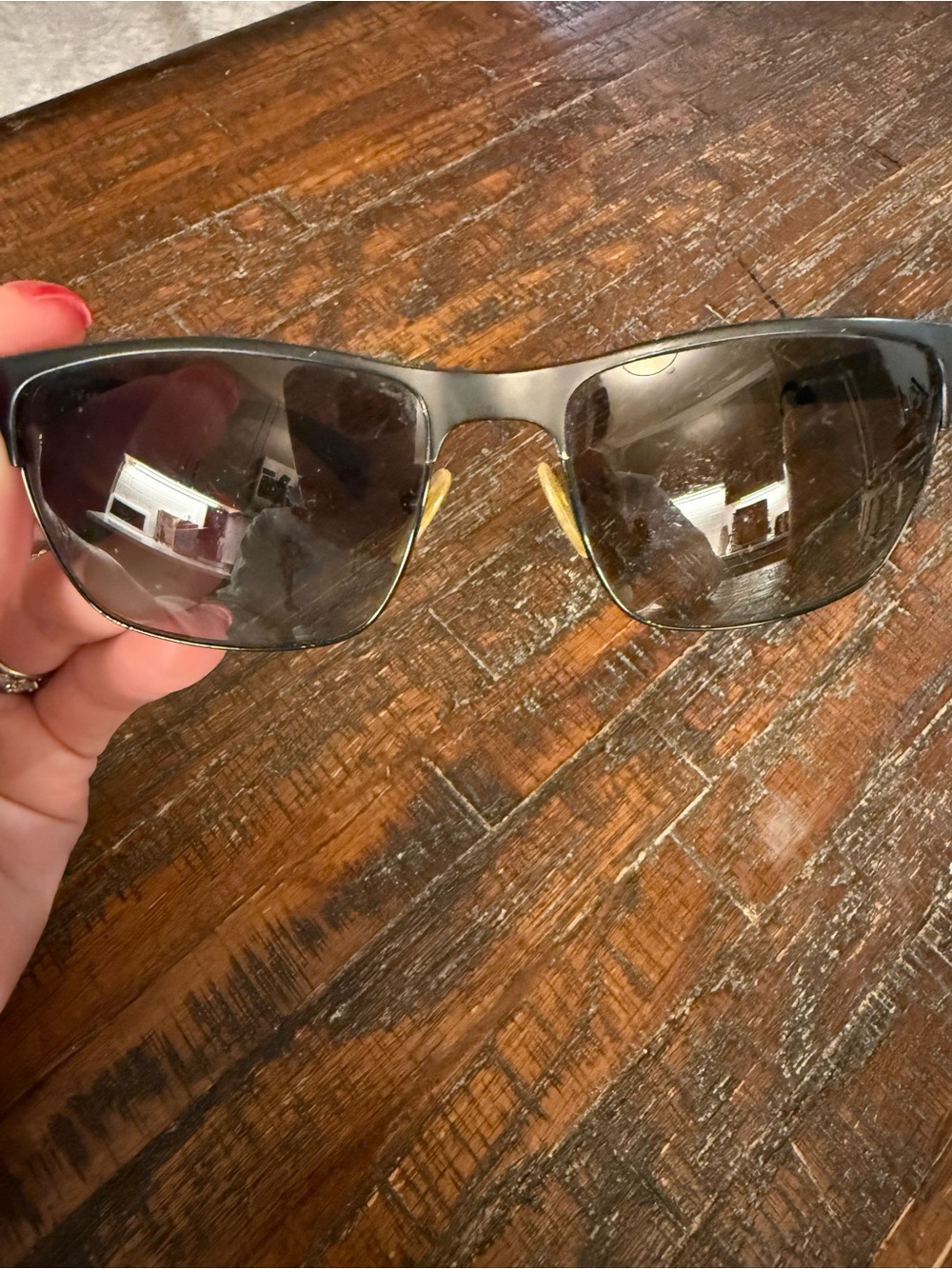 Prada SPR 51O Black Oversized Shield Sunglasses
